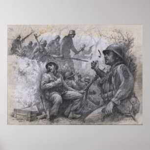 Overrun on Hill 468 Poster