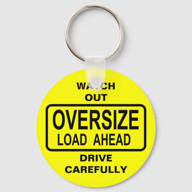 Oversize Load Key Ring (Front)