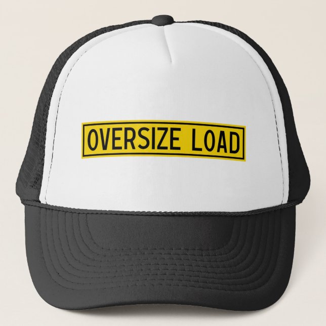 oversize load trucker hat (Front)