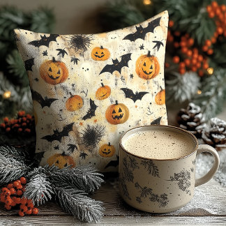 Oversized Halloween Baby Personalised Pillow