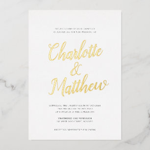 Oversized Name Calligraphy Script Wedding REAL