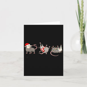 Overstimulated But Festive Ssum Christmas Funny Ch Card