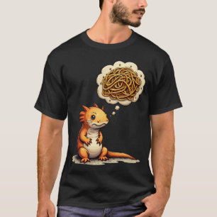 Overthink This Axolotl Introvert Art Burnt Sienna T-Shirt