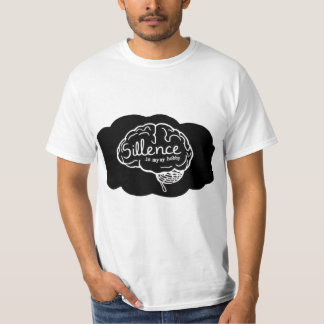 Overthinking Brain Cartoon Mental Health Art T-Shirt