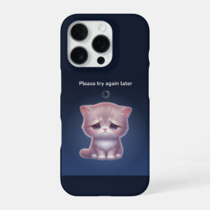 Overthinking Cat Phone Case – Cute Aesthetic