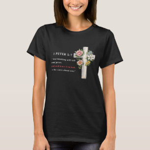 Overthinking Christian Quote Faith Over Fear T-Shirt
