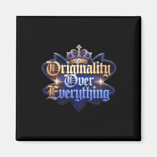 Overthinking Dog Sticker  Magnet (Front)