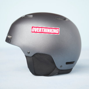 Overthinking Quote Sticker