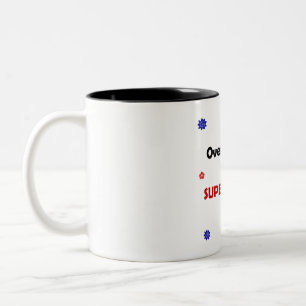 Overthinking Two-Tone Coffee Mug