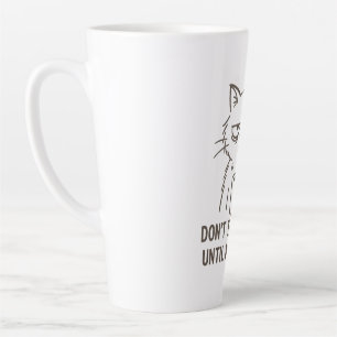 Overtime Cat Mug – “Don’t Talk to Me Until My 3rd