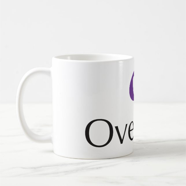 Overture Mug Stacked Logo (Left)