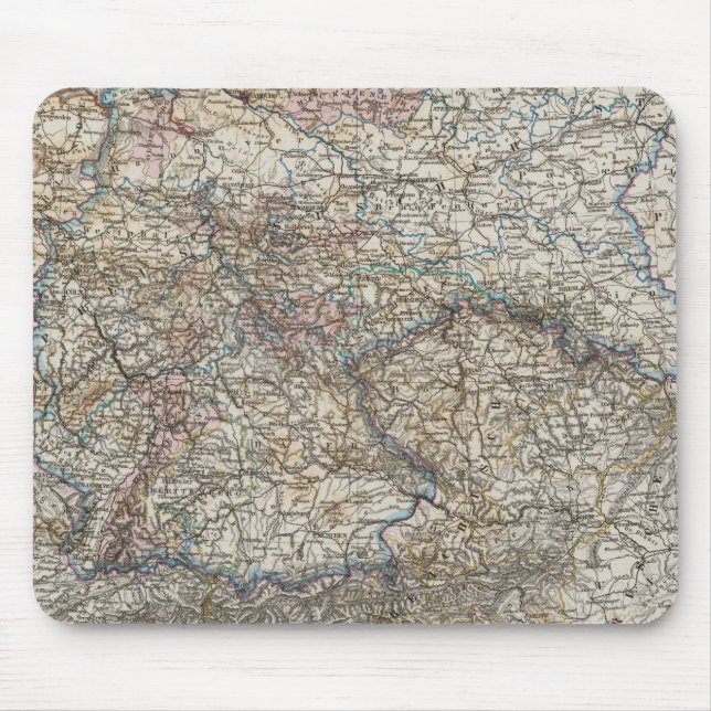 Overview of German Empire Mouse Pad (Front)