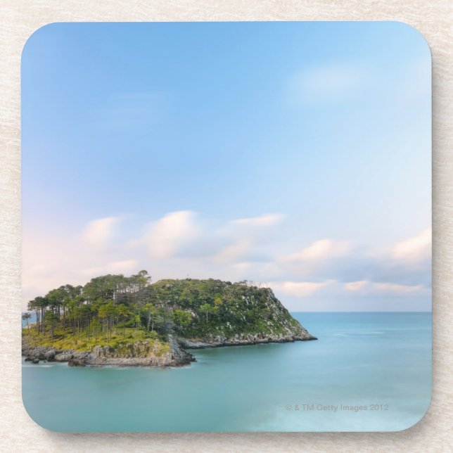 Overview of San Nicolas island, long exposure. Coaster (Front)
