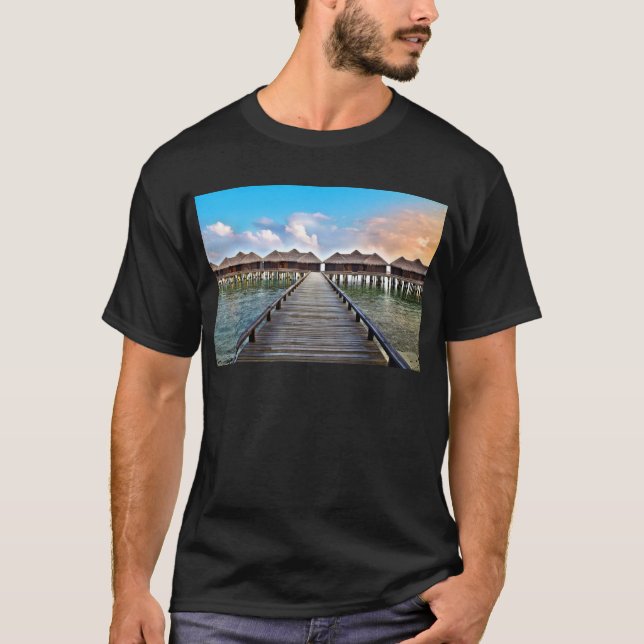 Overwater Bungalows T-Shirt (Front)
