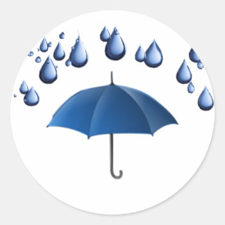 Overwhelming Classic Round Sticker