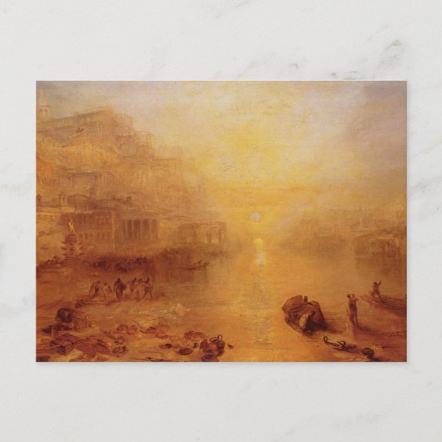 Ovid Banished From Rome Postcard (Front)
