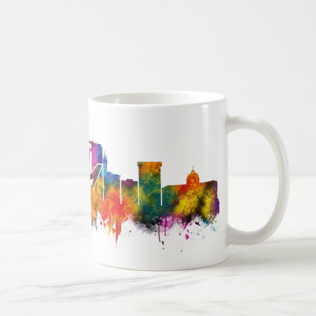 Oviedo Spain Skyline Coffee Mug (Right)