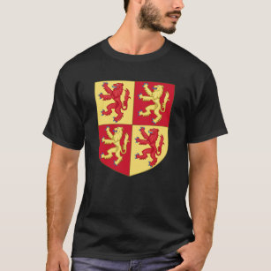 Owain Glyndwr Shield and Family Crest T-Shirt