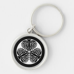 Owari hollyhock(Edo17) Key Ring