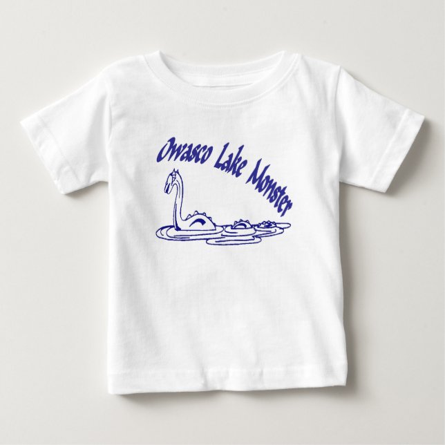 Owasco Lake Monster Baby T-Shirt (Front)