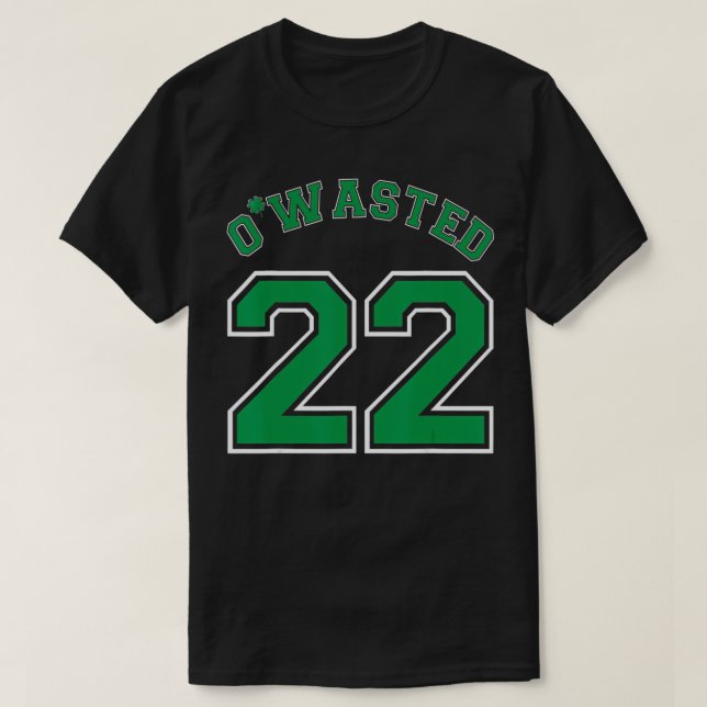 O'Wasted St T-Shirt (Design Front)