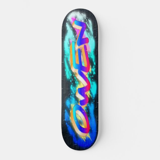 OWEN Customised Graffiti Skateboard (Front)