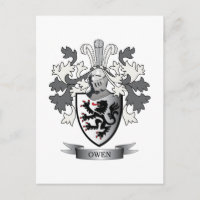 Owen Family Crest Coat of Arms