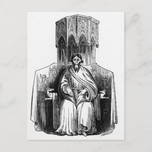 Owen Glendower from his seal Postcard
