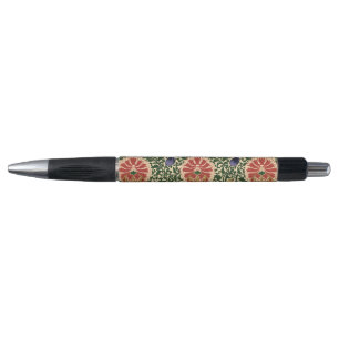 Owen Jones Chinoiserie Red Lotus Floral Art Design