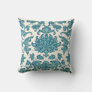 Owen Jones Ex.’s of Chinese Ornament, Blue-Green Cushion
