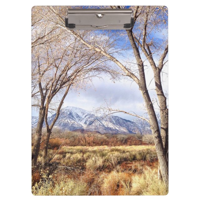 Owens Valley Mountain View Clipboard (Front)
