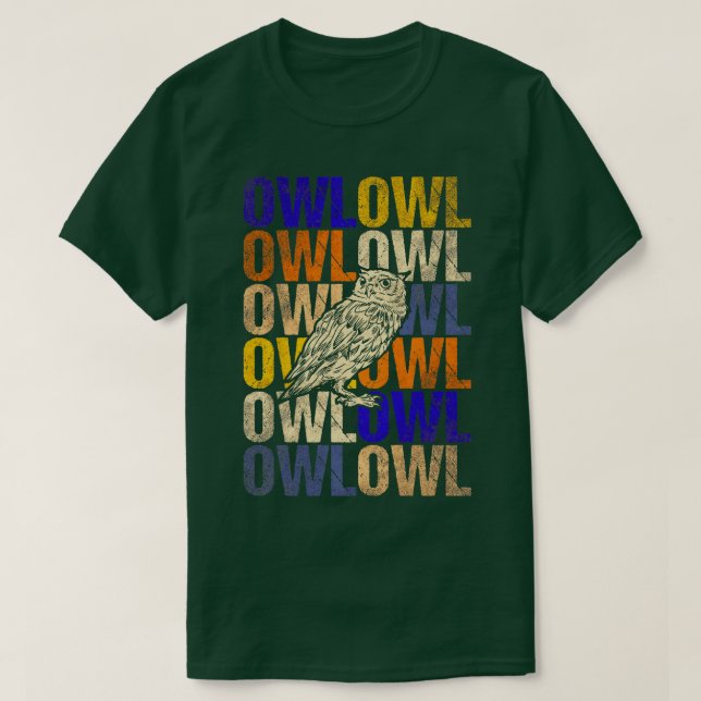 Owl 2 T-Shirt (Design Front)