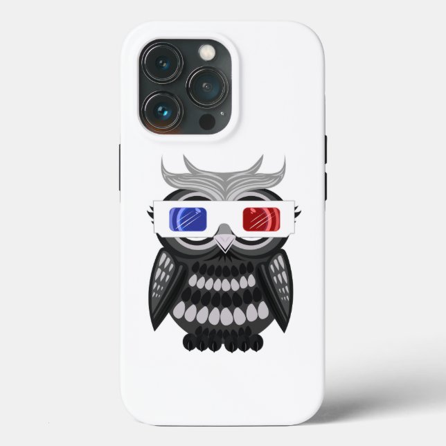 Owl - 3D Glasses Case-Mate iPhone Case (Back)