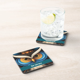 Owl 5 coaster