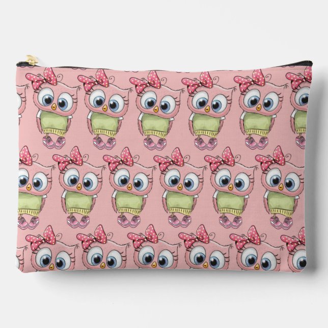 Owl Accessory Pouch (Front)