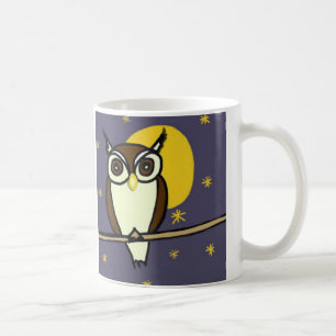 Owl against the Night Sky Coffee Mug