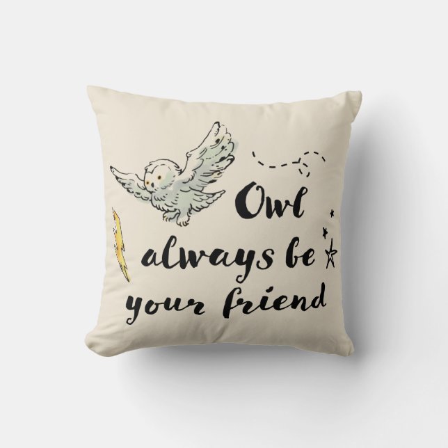 Owl Always Be Your Friend Cushion (Front)