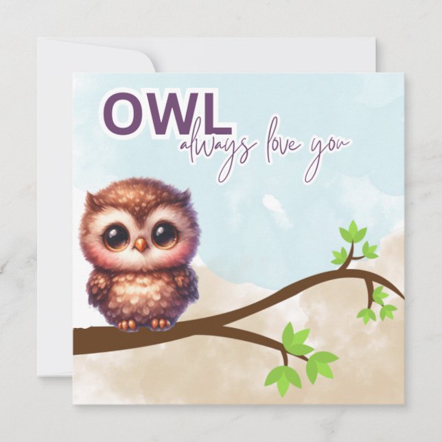 OWL Always Love You Card (Front)