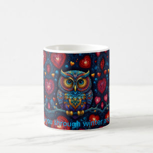 Owl always love you coffee mug