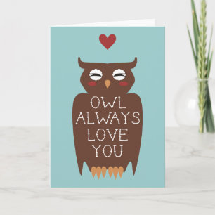 Owl Always Love You Holiday Card