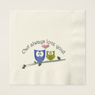 Owl Always Love You, Paper Napkin