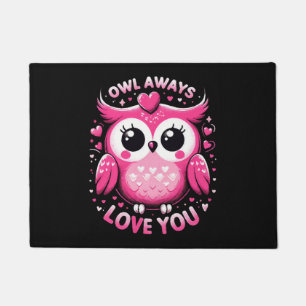Owl Always Love You - Valentines Day Doormat
