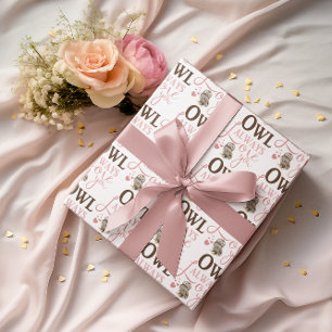 Owl Always Love You Wrapping Paper Sheets 