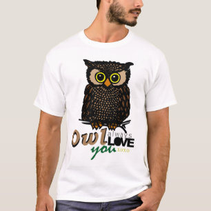OWL always LOVE you XOXO T-Shirt