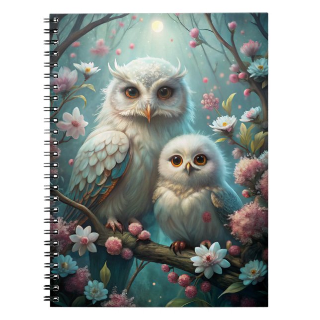 Owl and Baby Notebook (Front)