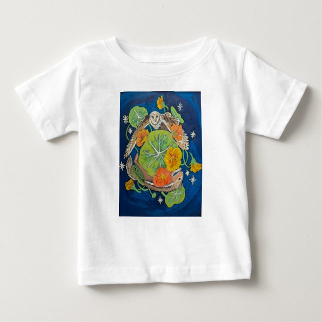 Owl and chipmunk shirt (Front)