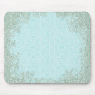 Owl and Firefly Lace Mouse Pad