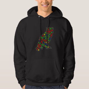 Owl Animals Puzzle Pieces Autism Awareness Hoodie