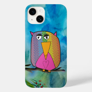 Owl "Art by Kids" Case-Mate iPhone 14 Case