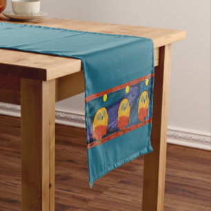 Owl "Art by Kids" Short Table Runner